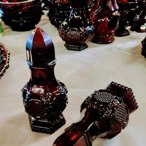 Vintage AVON 1876 Cape Cod collection Salt & Pepper Shakers